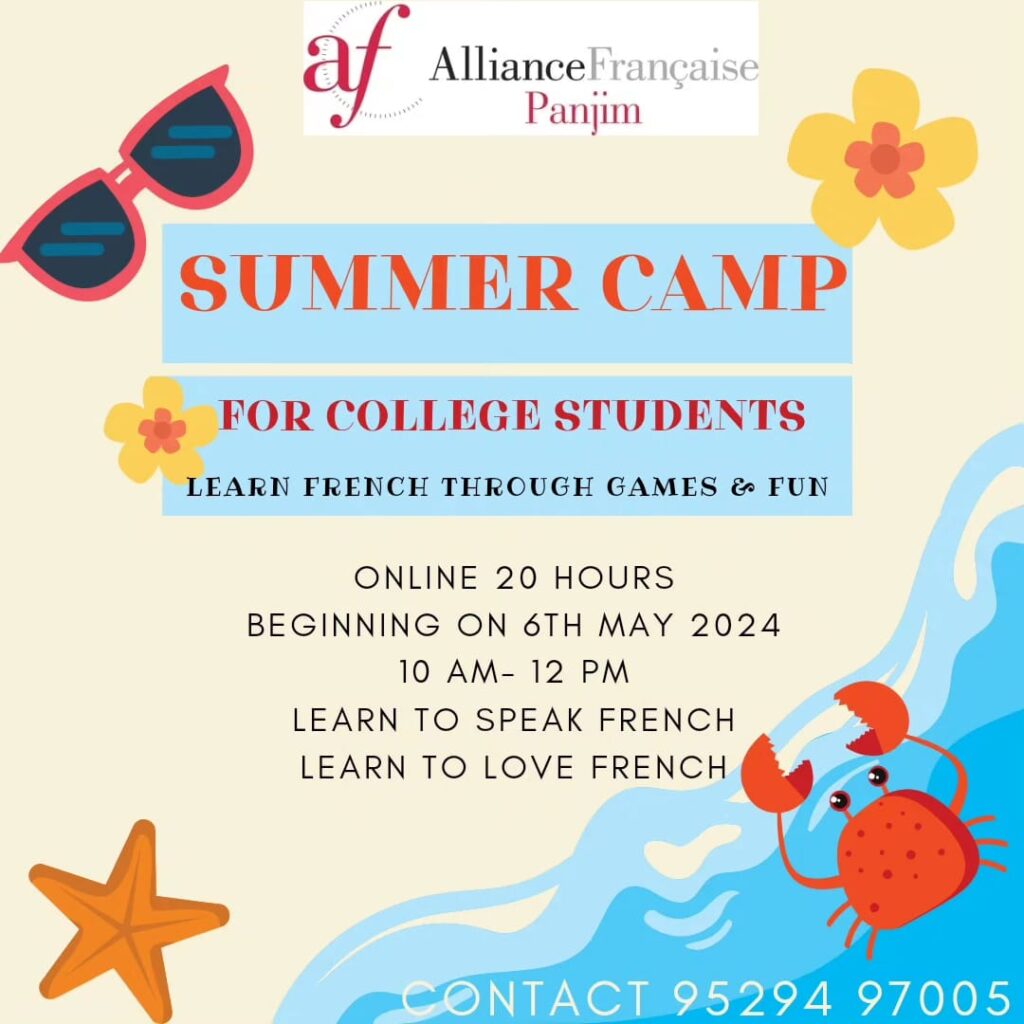 Summer Camp – Alliance Francaise de Panjim-Goa
